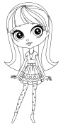 Littlest Pet Shop Çevrimiçi Boyama
